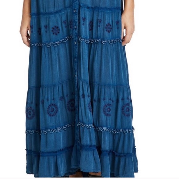 ⬇️NWT Free People Pretty Cozy Maxi Dress - Picture 15 of 16